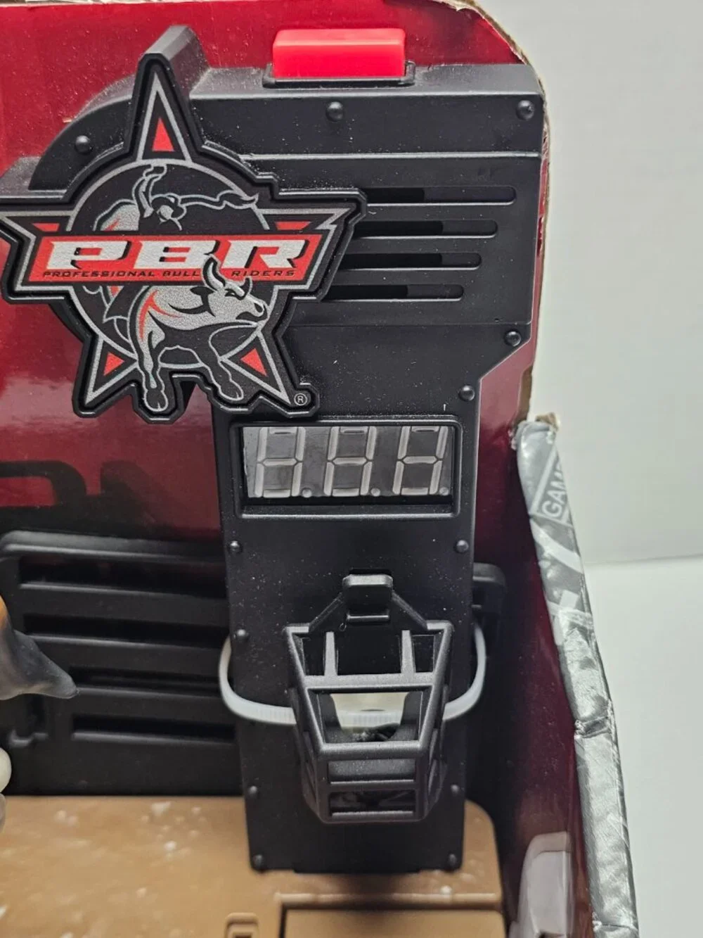 New Country Toy PBR Bucking Bull & Rider Playset Battery Interactive #811